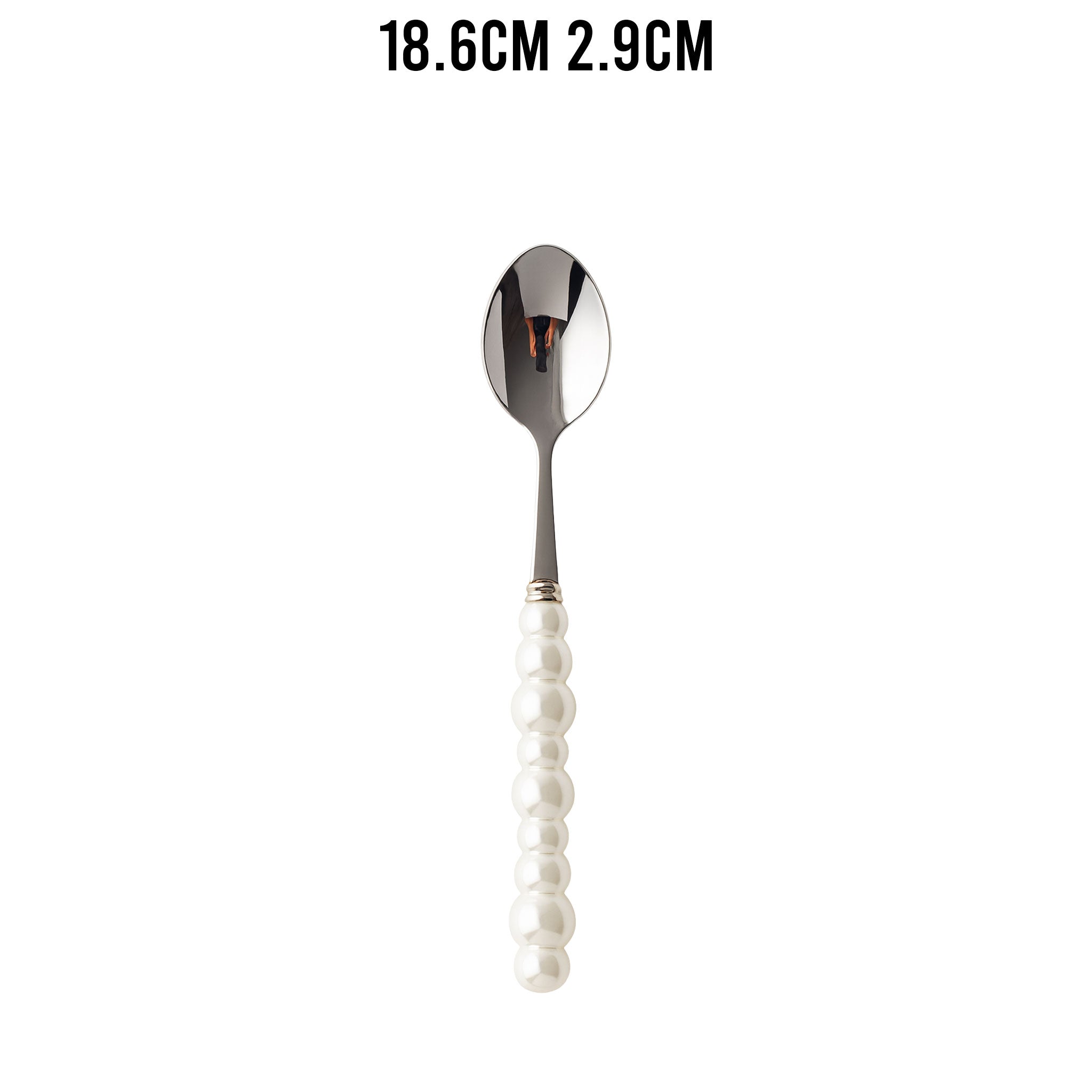 Ceramic Pearl Handle Cutlery Set – Knife, Fork & Spoons