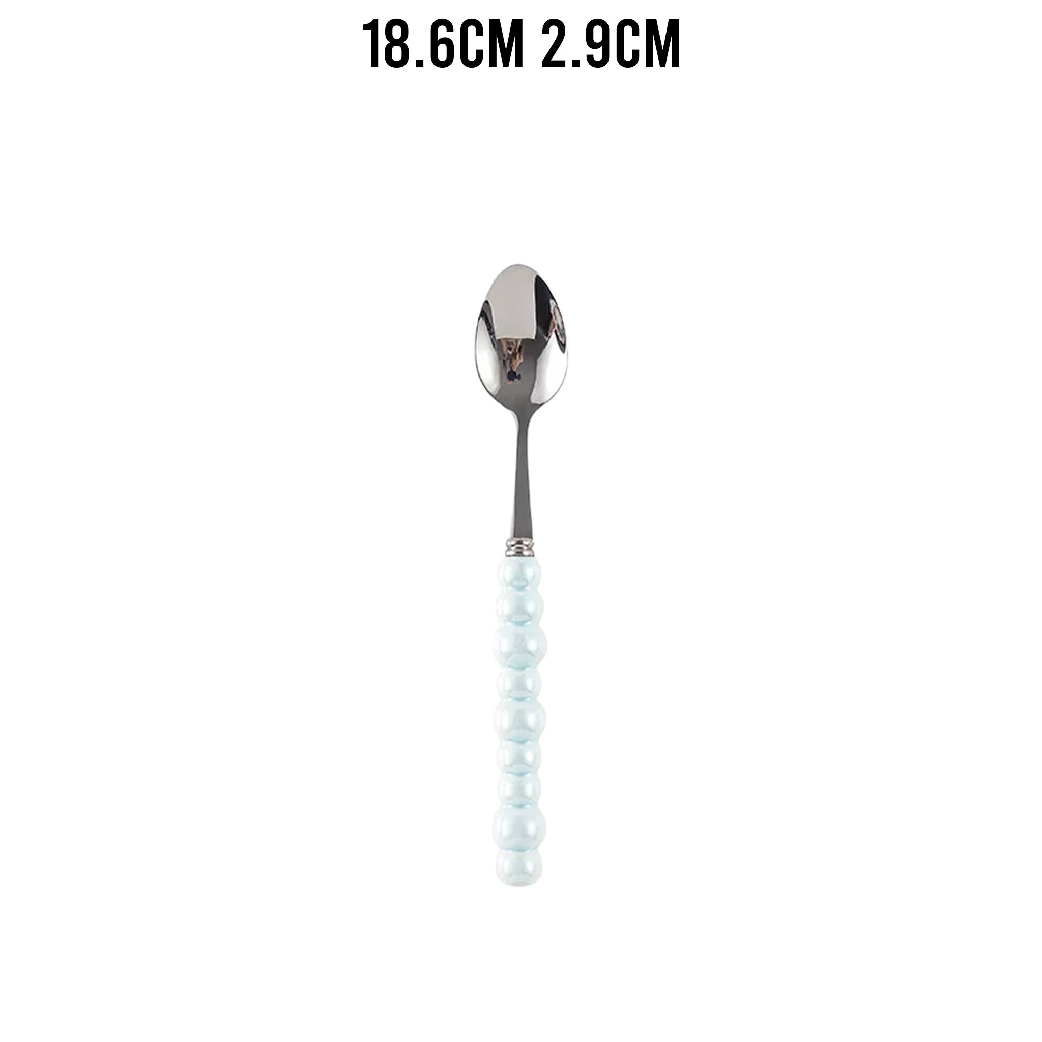 Ceramic Pearl Handle Cutlery Set – Knife, Fork & Spoons