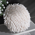 Chenille Hand Towels Kitchen Bathroom Hand Towel Ball with Hanging Loops Quick Dry Soft Absorbent Microfiber Towels wiktra