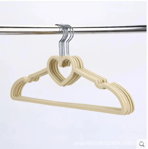 10pcs/Lot Hanger Clothing Store Coat 30cm/ 42cm Velvet Clothes Hangers Hooks  Adult/Child Clothes Hangers Rack Dress Hook Black