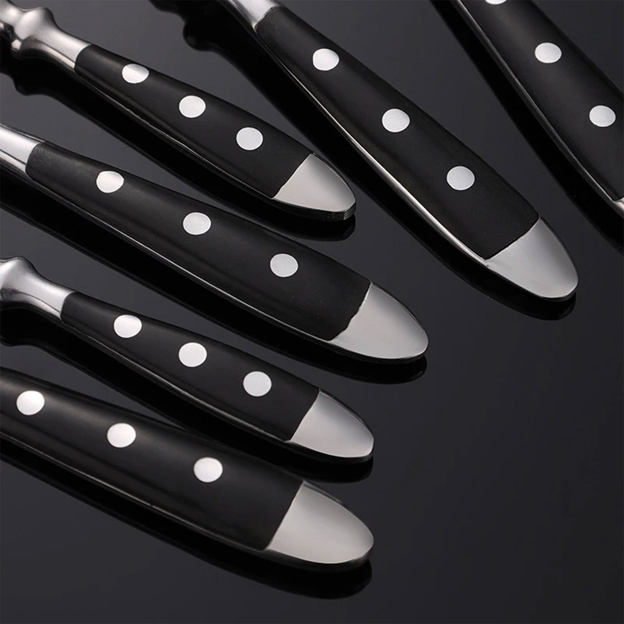 Classic Western Starpoint Stainless Steel Cutlery Set – Knife, Fork & Spoon