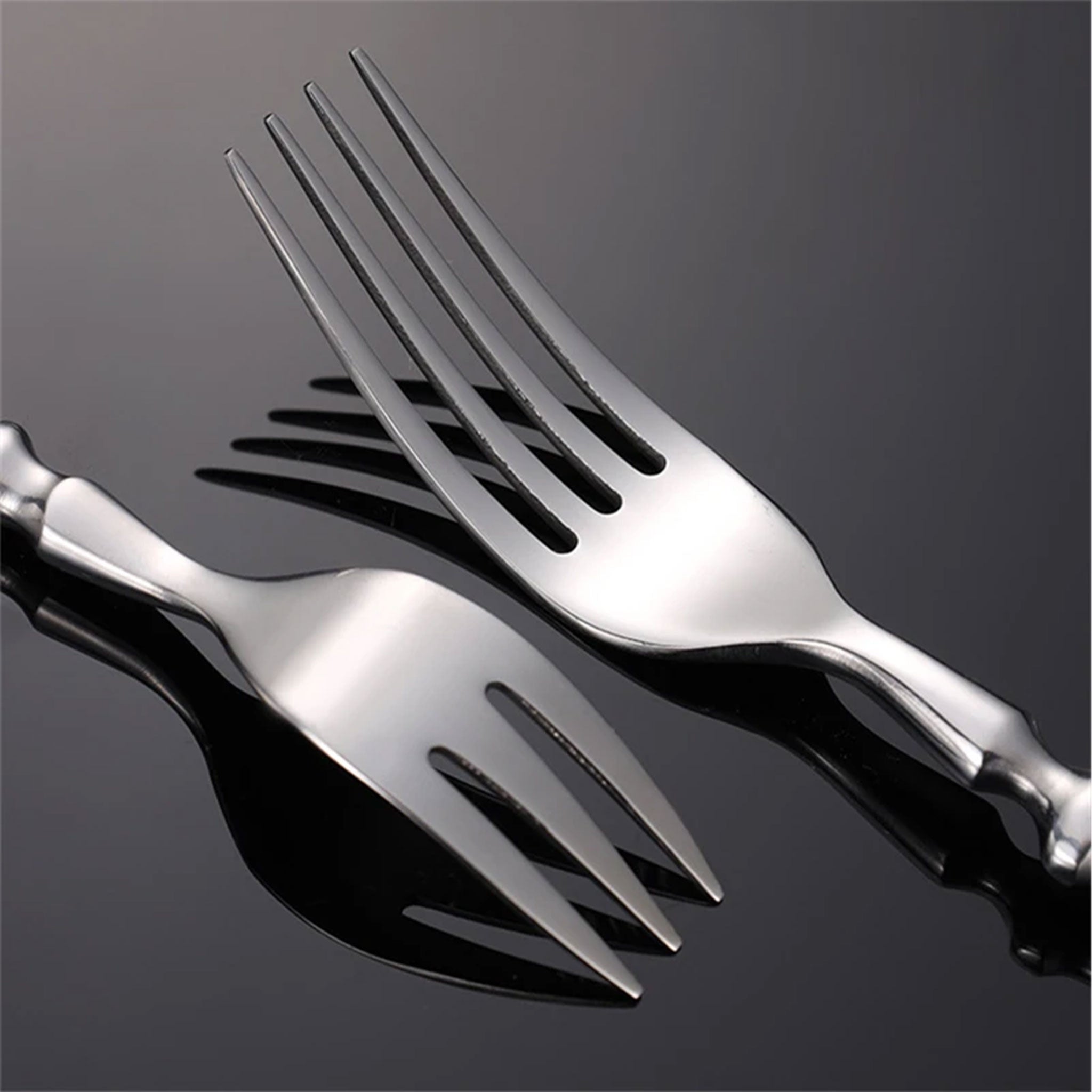 Classic Western Starpoint Stainless Steel Cutlery Set – Knife, Fork & Spoon