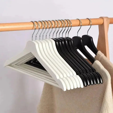 Coat Pants Storage Tools Balcony Dryer Support Rack Wooden White Hangers Adult Hotel Clothes Store Cloakroom Wardrobe Suit Dress wiktra