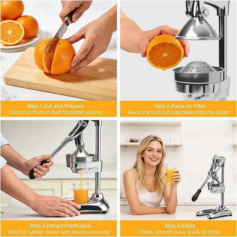 Commercial Citrus Juicer Press
