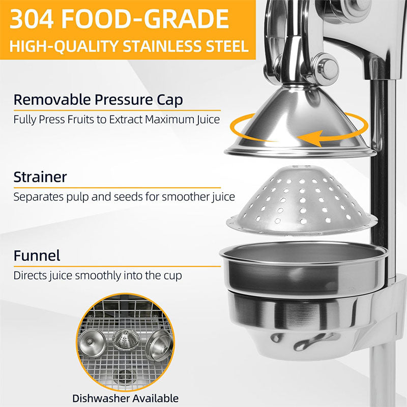 Commercial Citrus Juicer Press