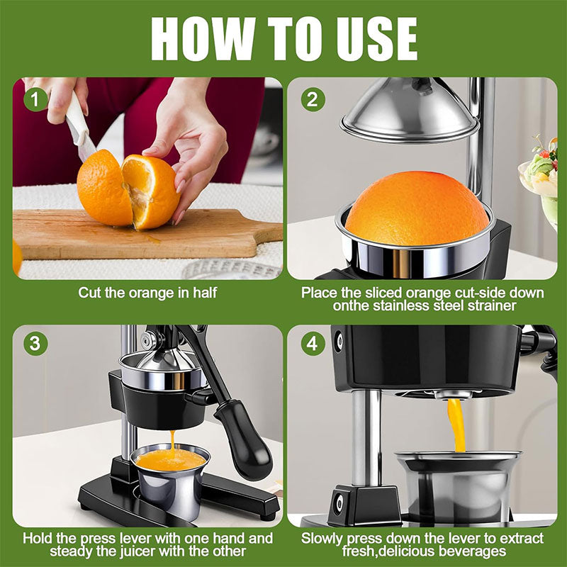 Commercial Citrus Juicer Press