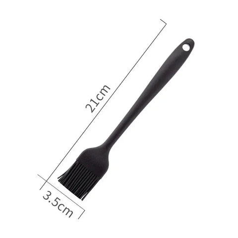 Cooking Kitchenware Silicone Utensils Set Black Non-Stick Cookware Spatula Ladle Egg Beaters Shovel Kitchen Tool Accessories