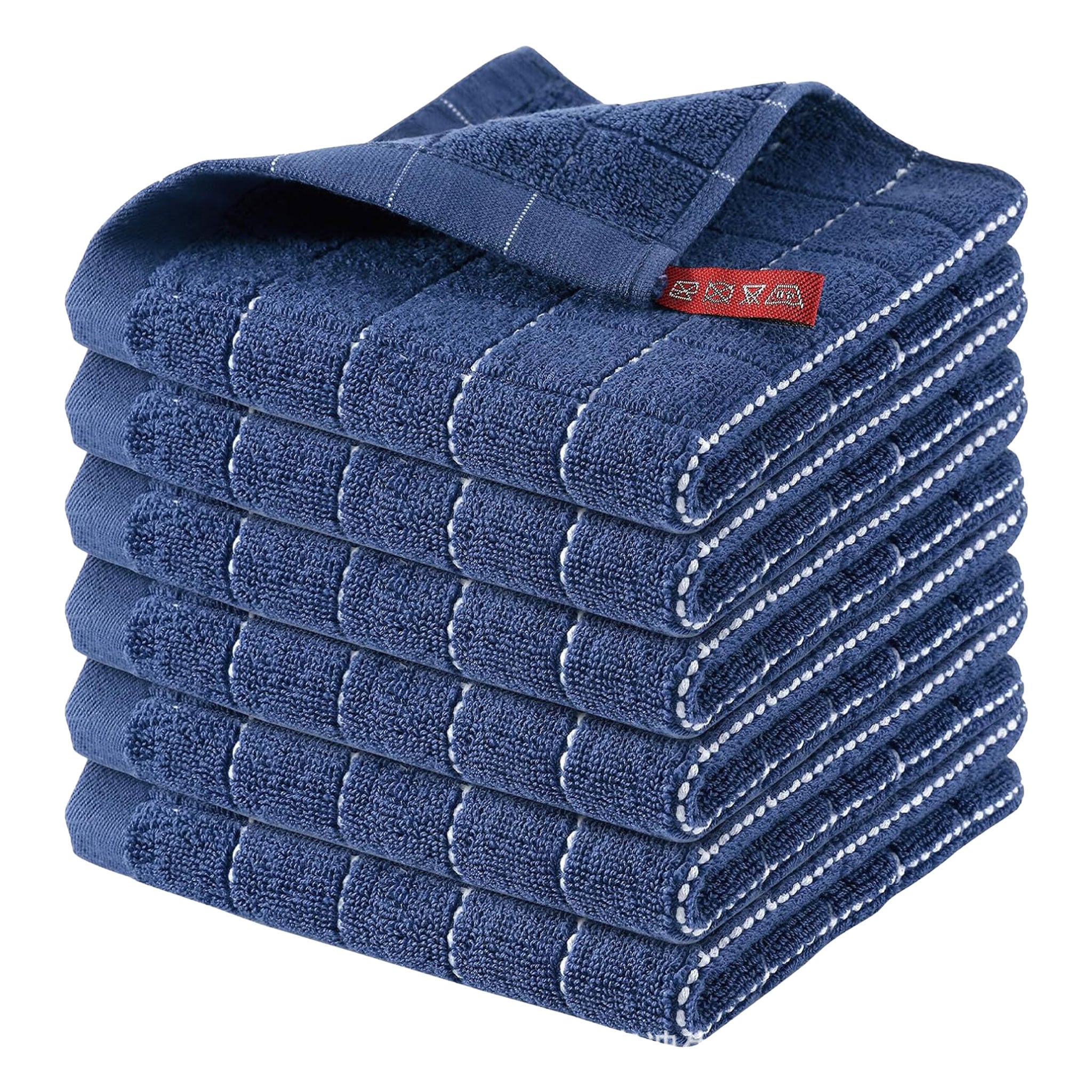 Cotton Kitchen Towel Set – Absorbent Quick-Dry Dish, Hand & Tea Towels