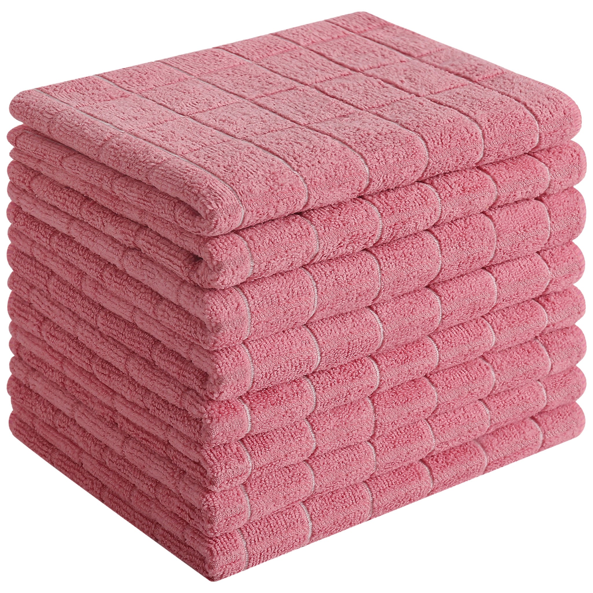 Cotton Kitchen Towel Set – Absorbent Quick-Dry Dish, Hand & Tea Towels