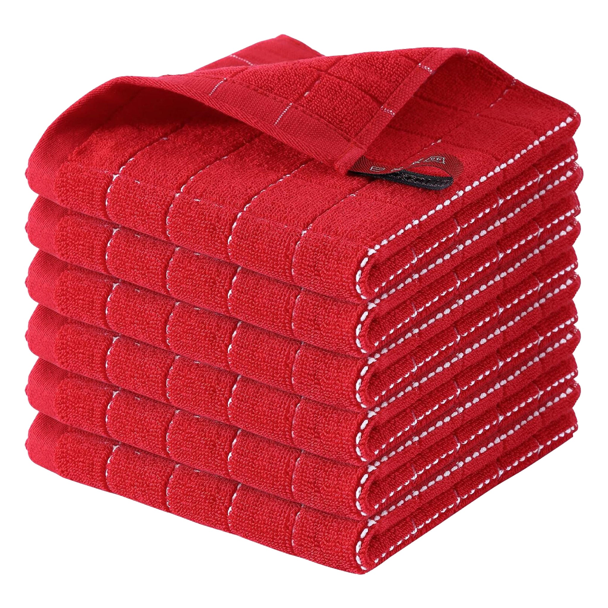 Cotton Kitchen Towel Set – Absorbent Quick-Dry Dish, Hand & Tea Towels