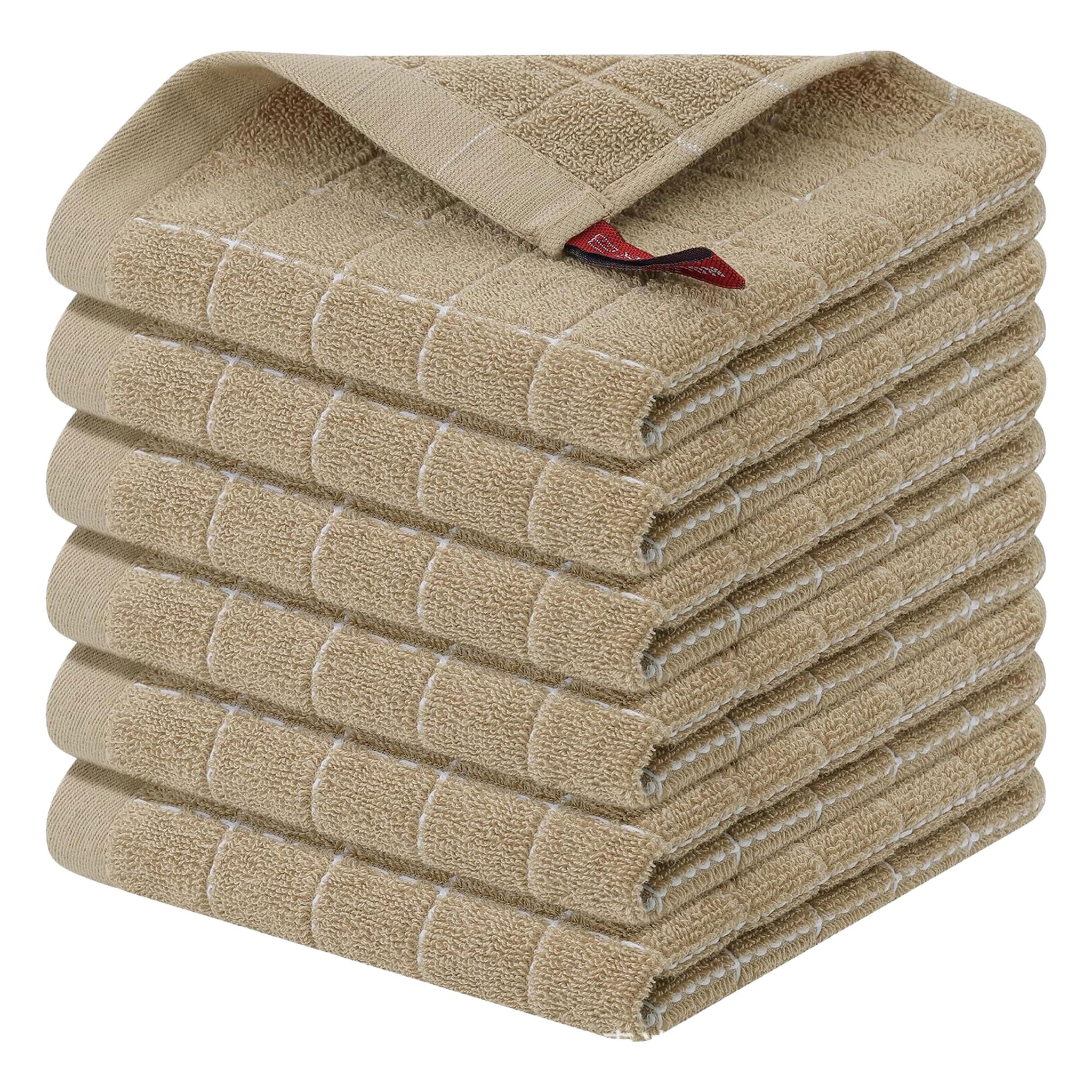 Cotton Kitchen Towel Set – Absorbent Quick-Dry Dish, Hand & Tea Towels