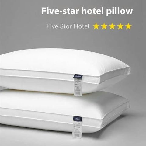 Cotton Pillow Core Five-star Hotel Cervical Support wiktra