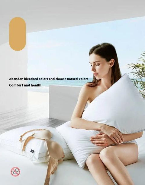 Cotton Pillow Core Five-star Hotel Cervical Support wiktra