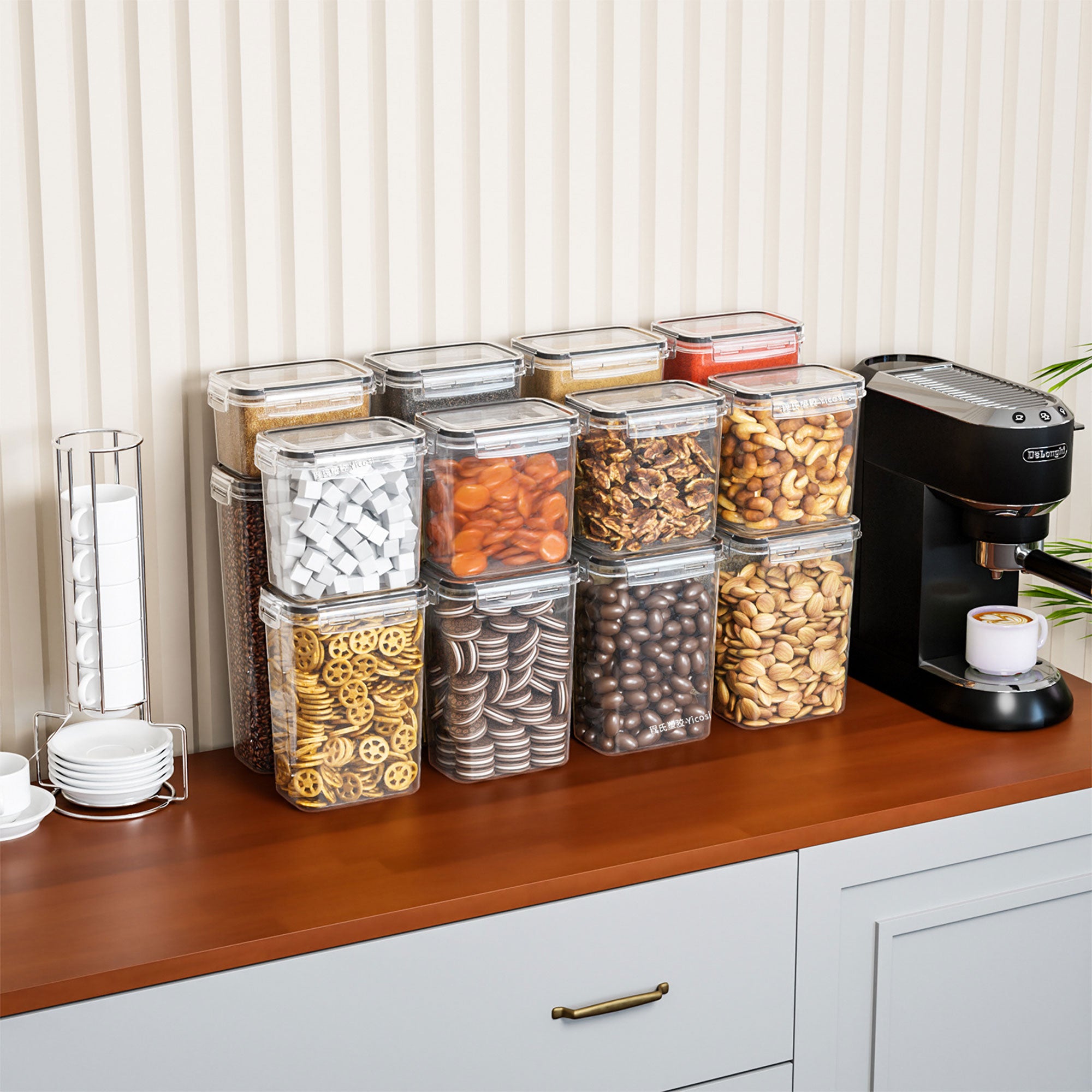 Creative Kitchen Grain Storage Jar