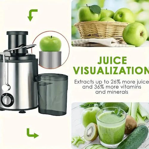 Cross-border Foreign Trade Juicer Household Wall Breaking Machine Large Diameter Juicer Juice Separation Automatic Multi-function Mixer Wiktra