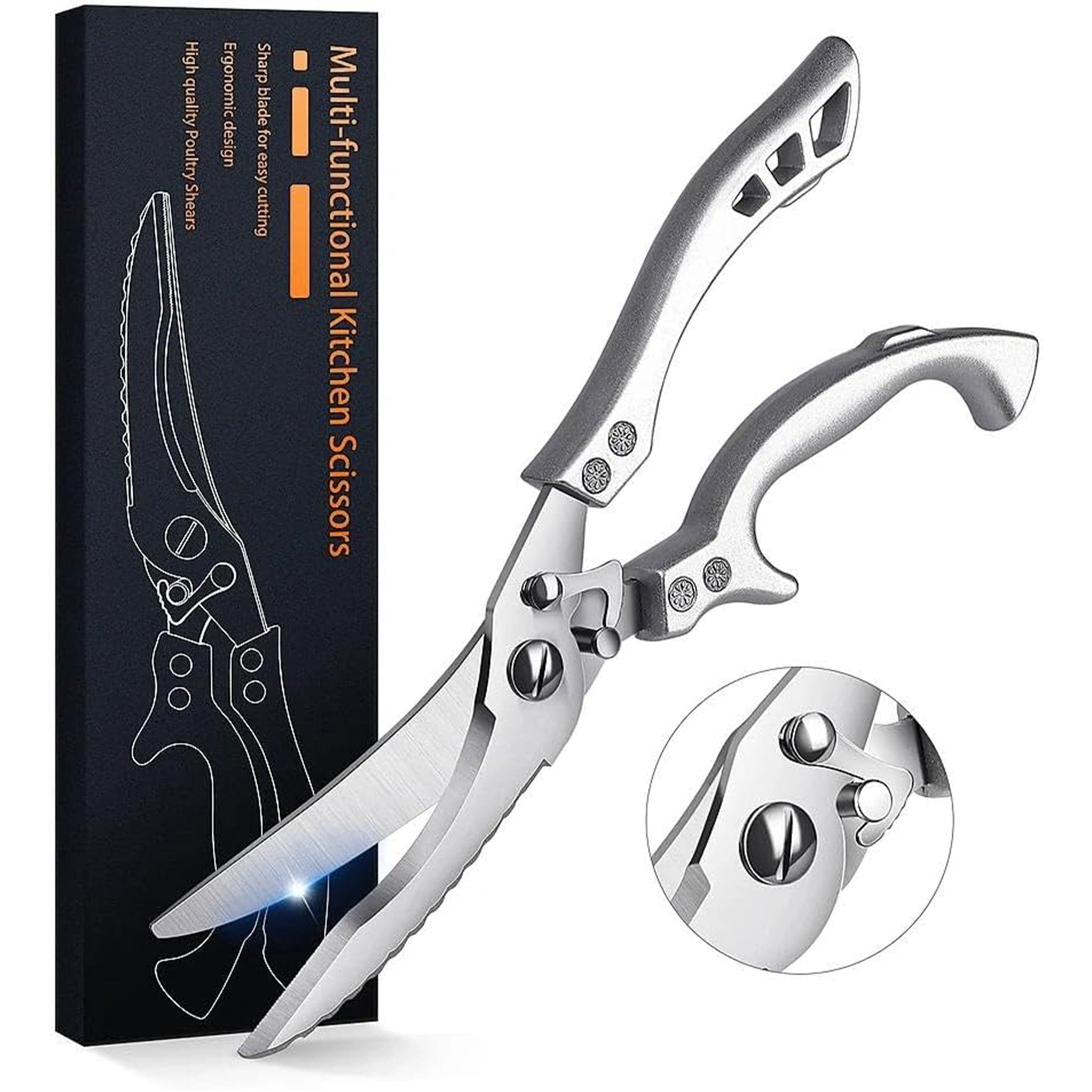 Japanese Stainless Steel Chef & Butcher Knife with Gift Box