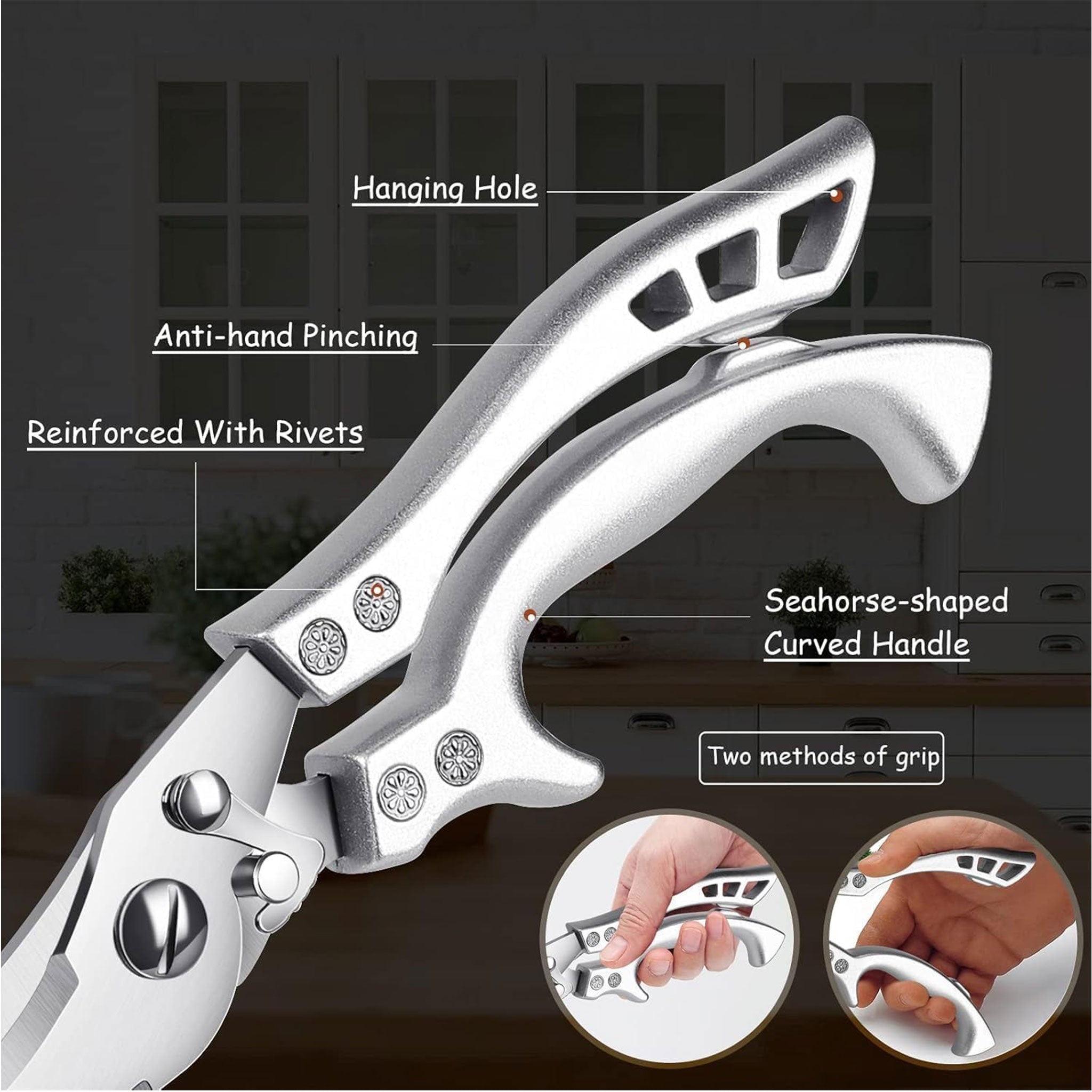 Japanese Stainless Steel Chef & Butcher Knife with Gift Box