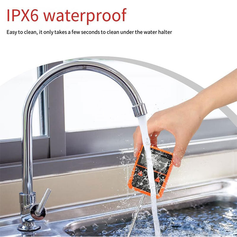 Digital Candy & Frying Thermometer with Pot Clip