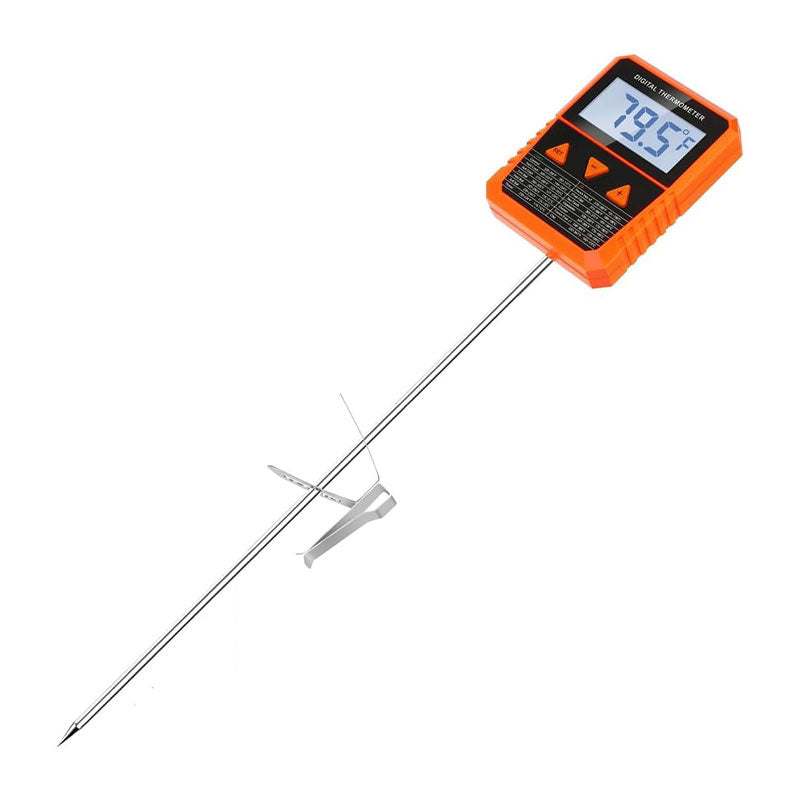 Digital Candy & Frying Thermometer with Pot Clip