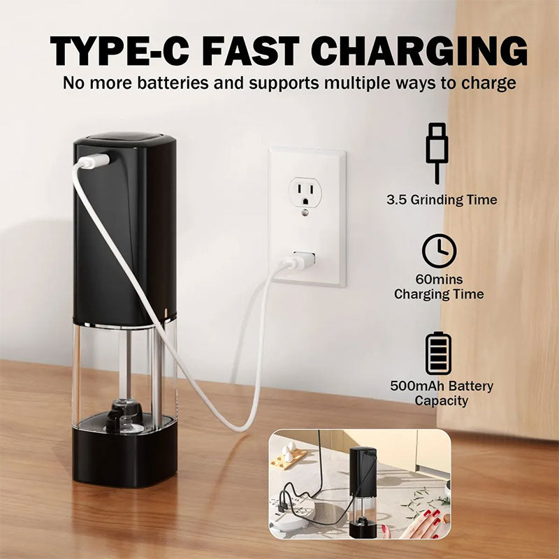 Digital Display Electric Salt & Pepper Mill