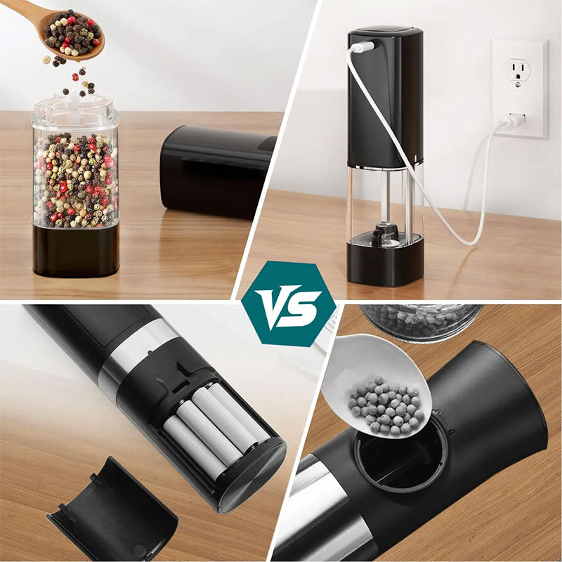 Digital Display Electric Salt & Pepper Mill