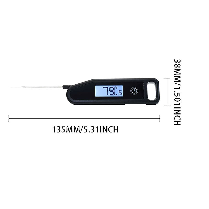 Digital Foldable Barbecue Food Thermometer