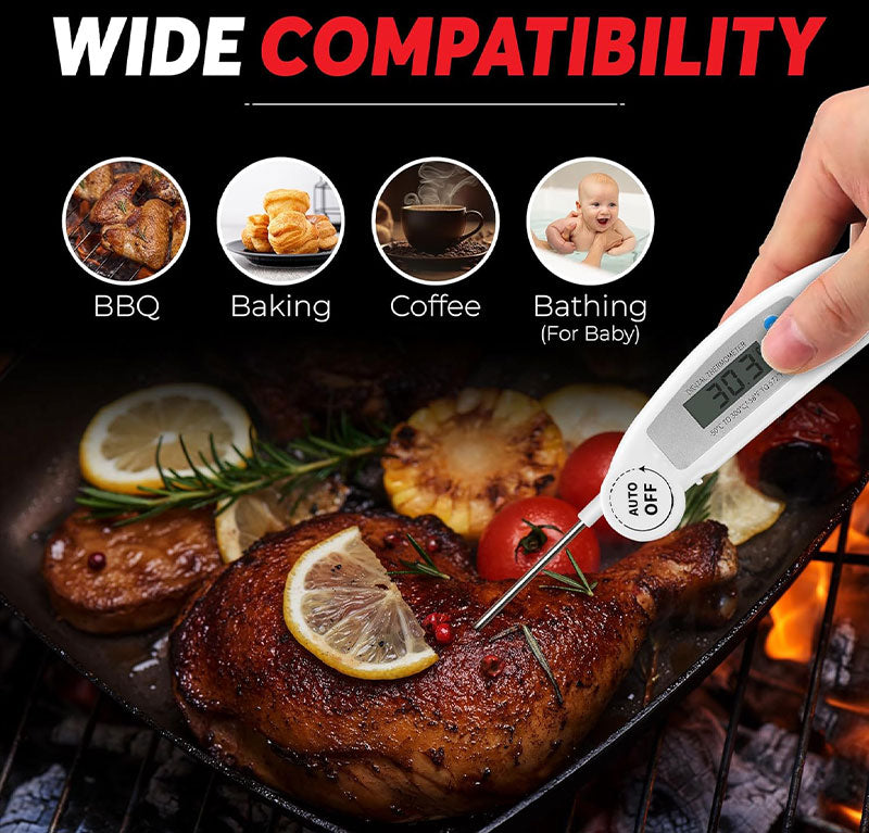 Digital Folding Cooking Thermometer