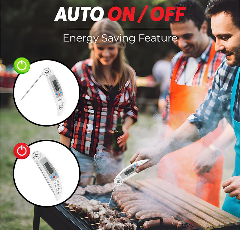 Digital Folding Cooking Thermometer