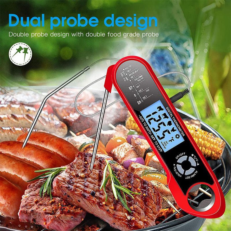 Double Probe Smart Digital Food Thermometer