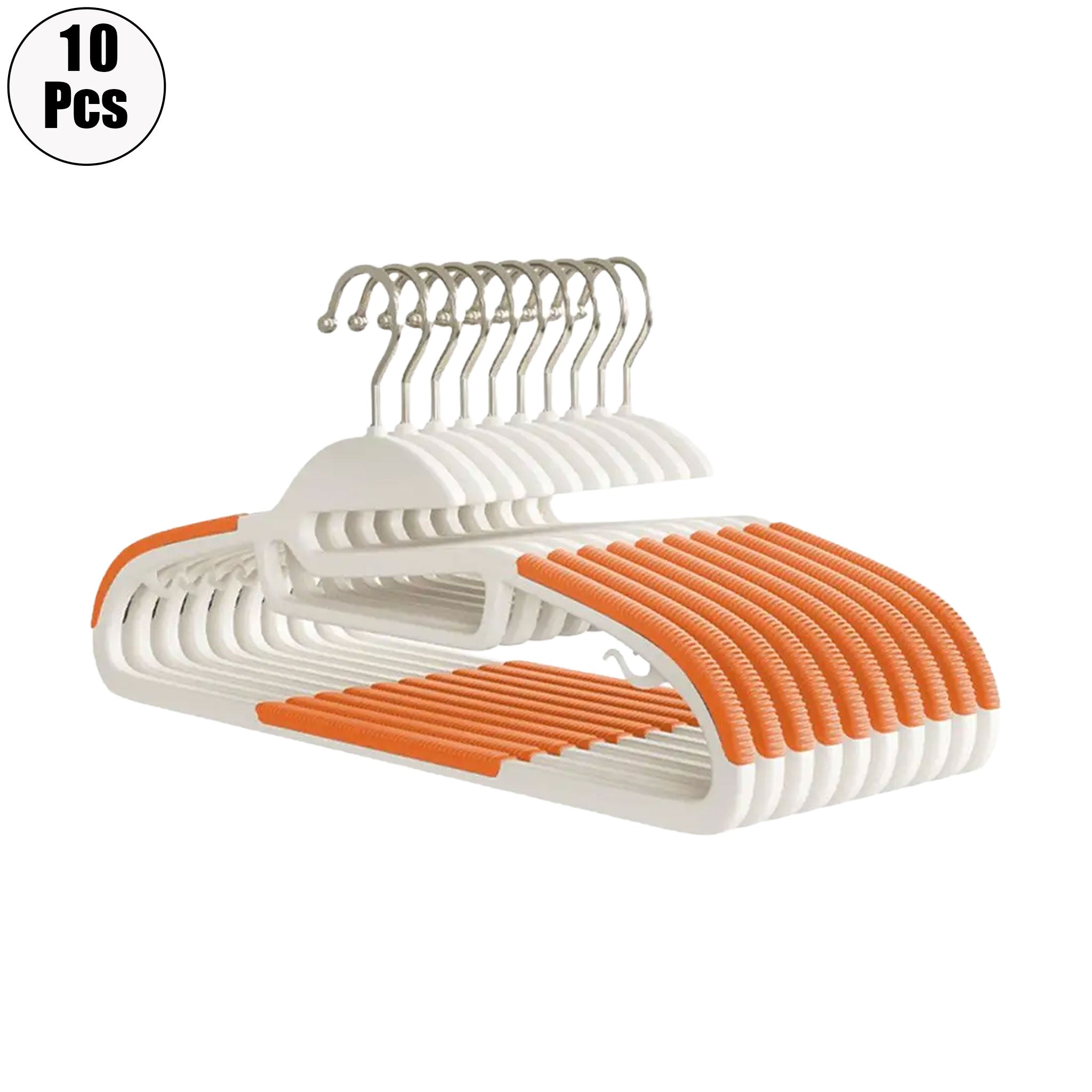 Durable Non-Slip Clothes Hangers with Rotatable Hooks