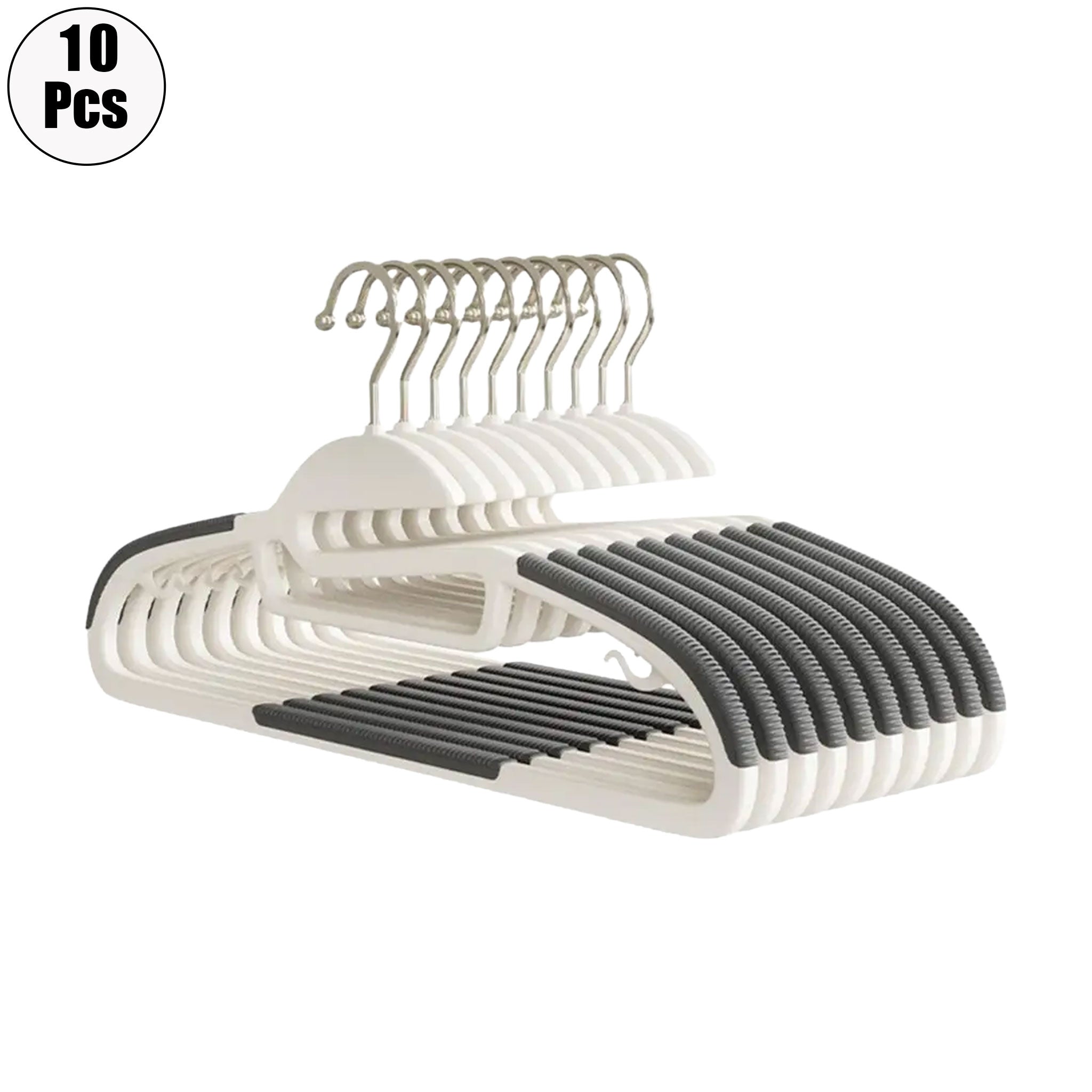 Durable Non-Slip Clothes Hangers with Rotatable Hooks