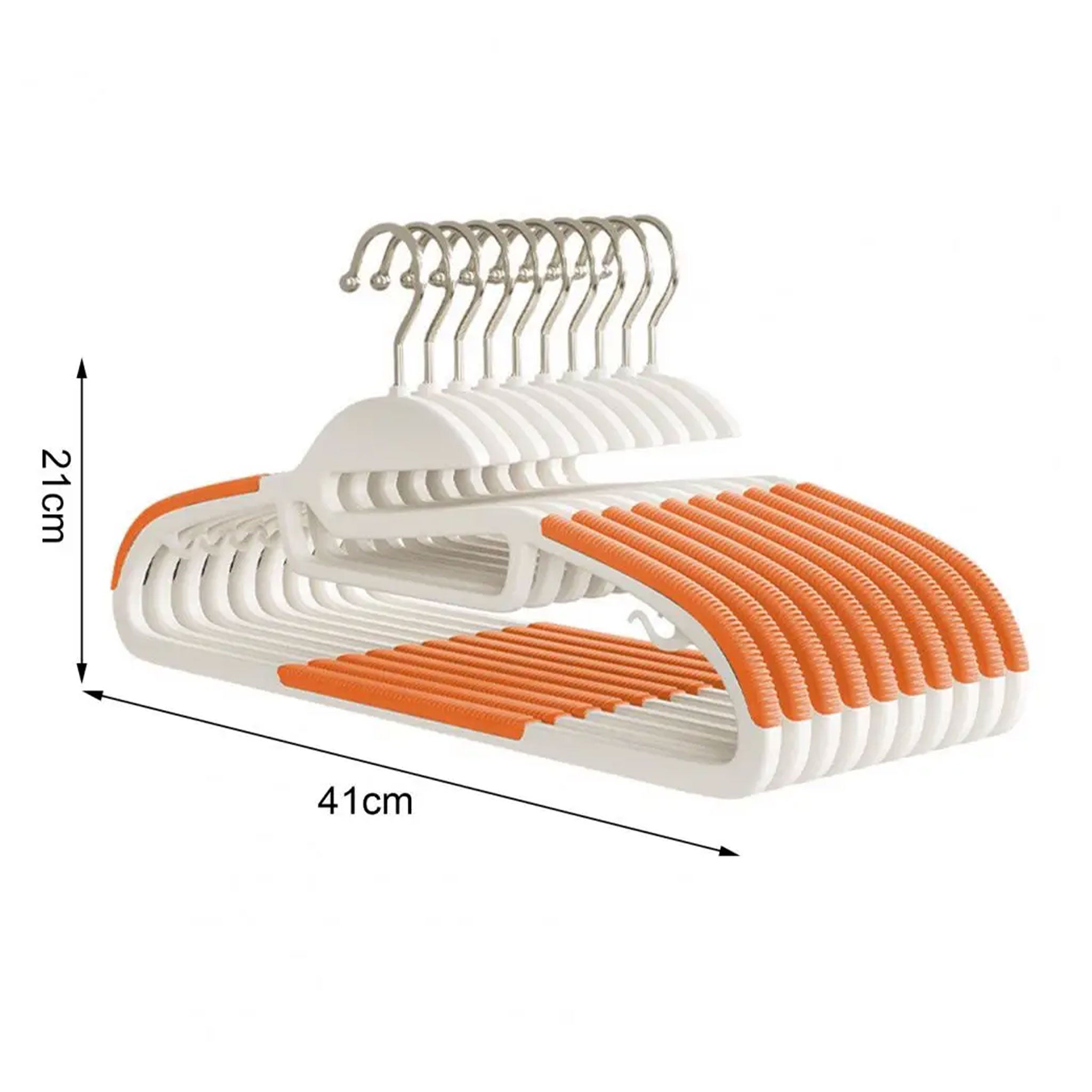 Durable Non-Slip Clothes Hangers with Rotatable Hooks