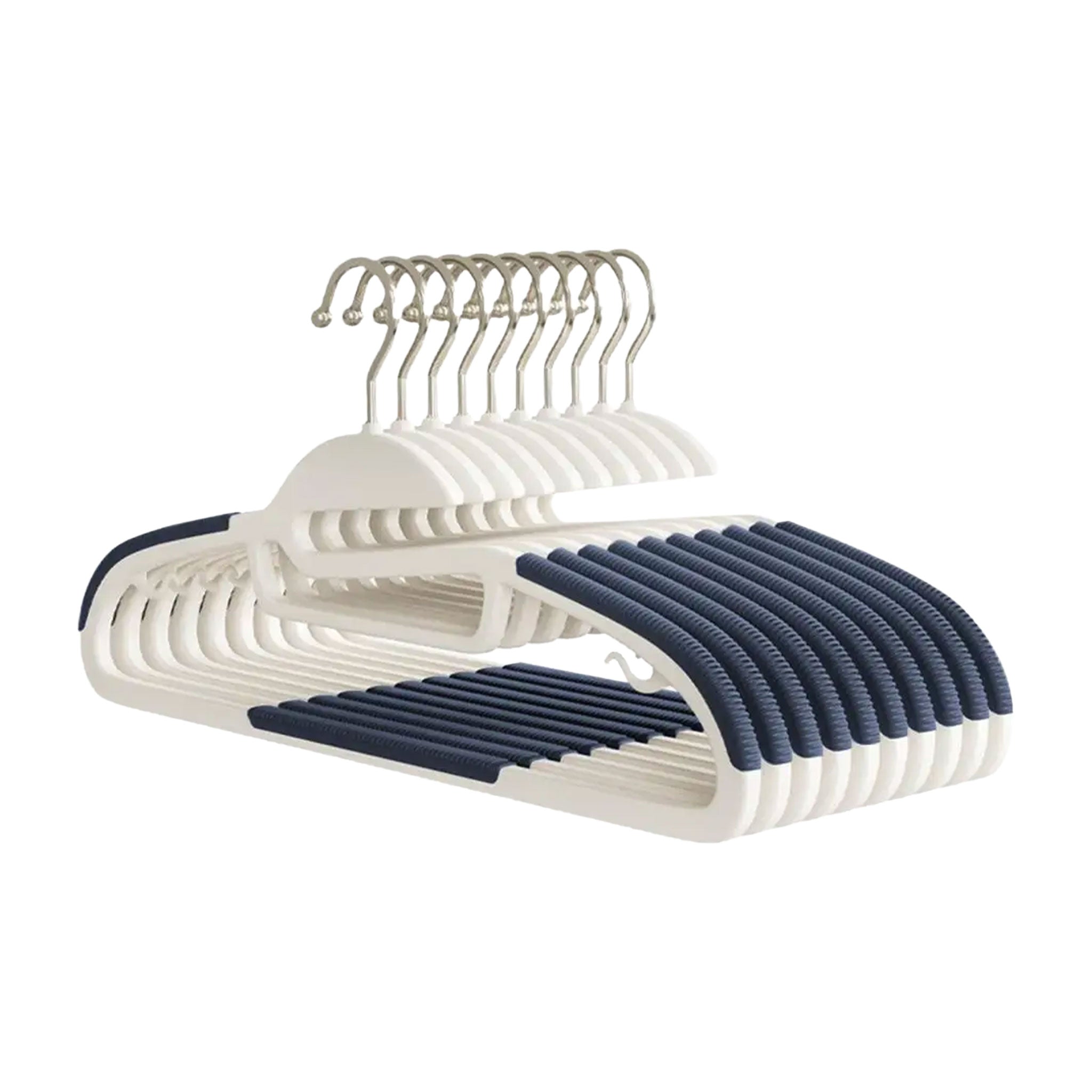 Durable Non-Slip Clothes Hangers with Rotatable Hooks