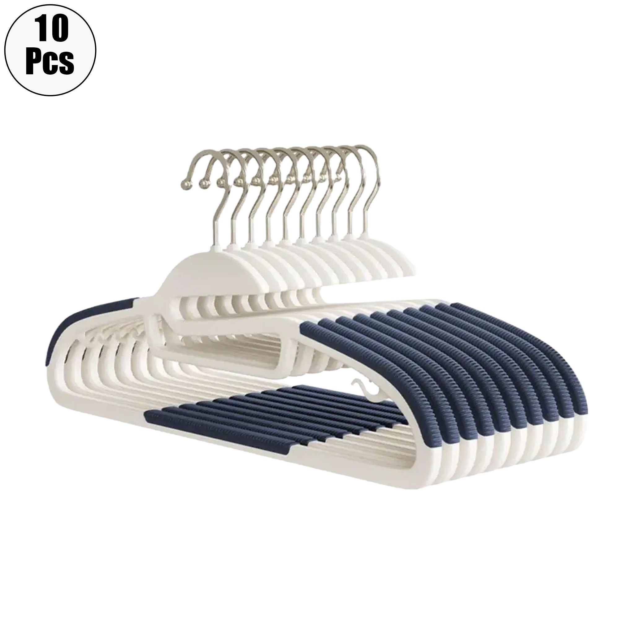 Durable Non-Slip Clothes Hangers with Rotatable Hooks