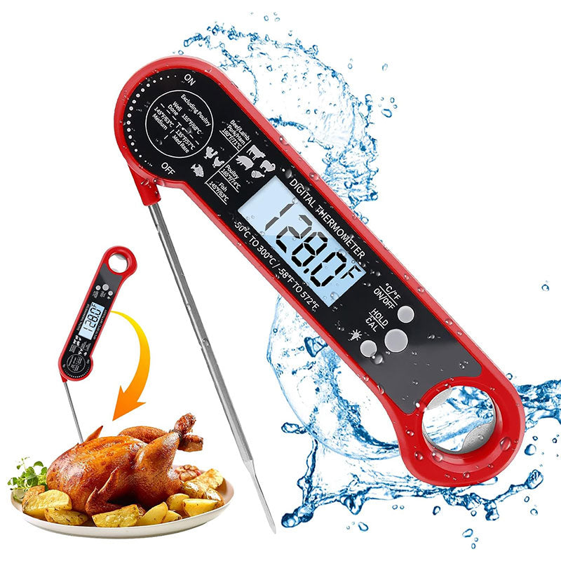 Electronic Folding Meat Probe Thermometer