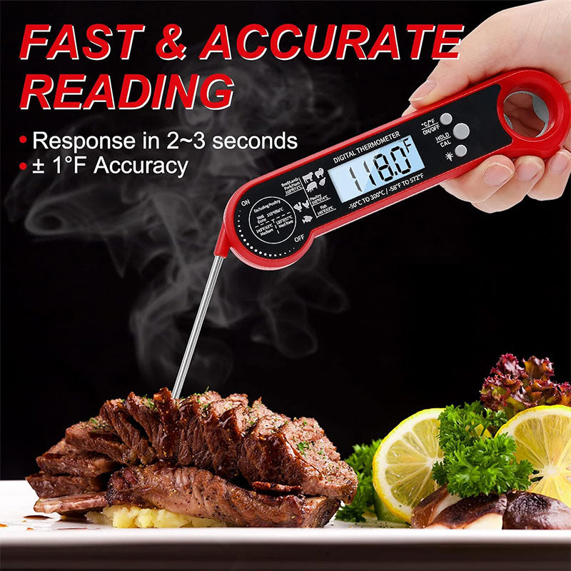 Electronic Folding Meat Probe Thermometer