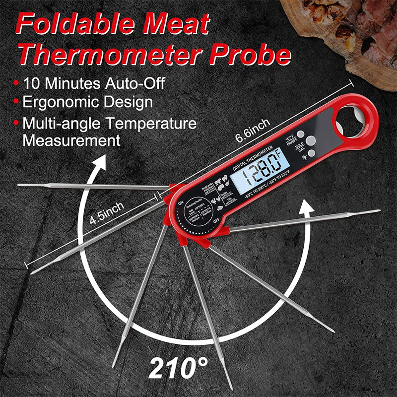 Electronic Folding Meat Probe Thermometer