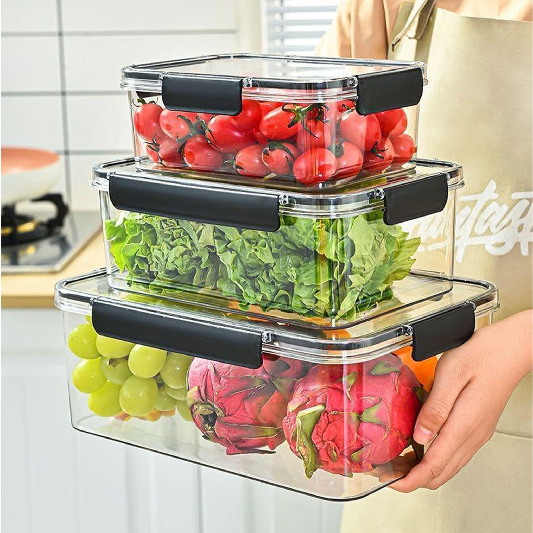 Extra Large Transparent Food Storage Box