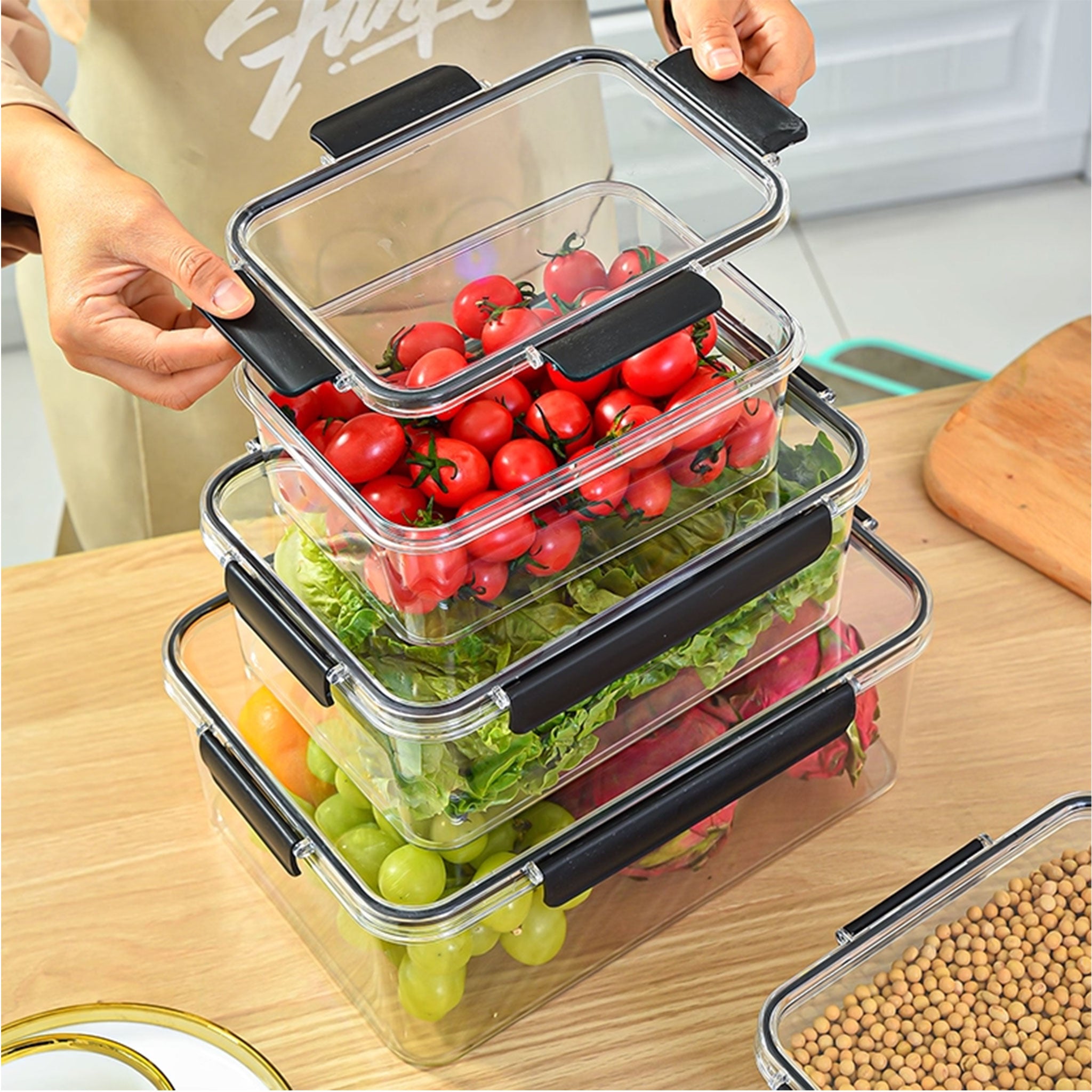 Extra Large Transparent Food Storage Box