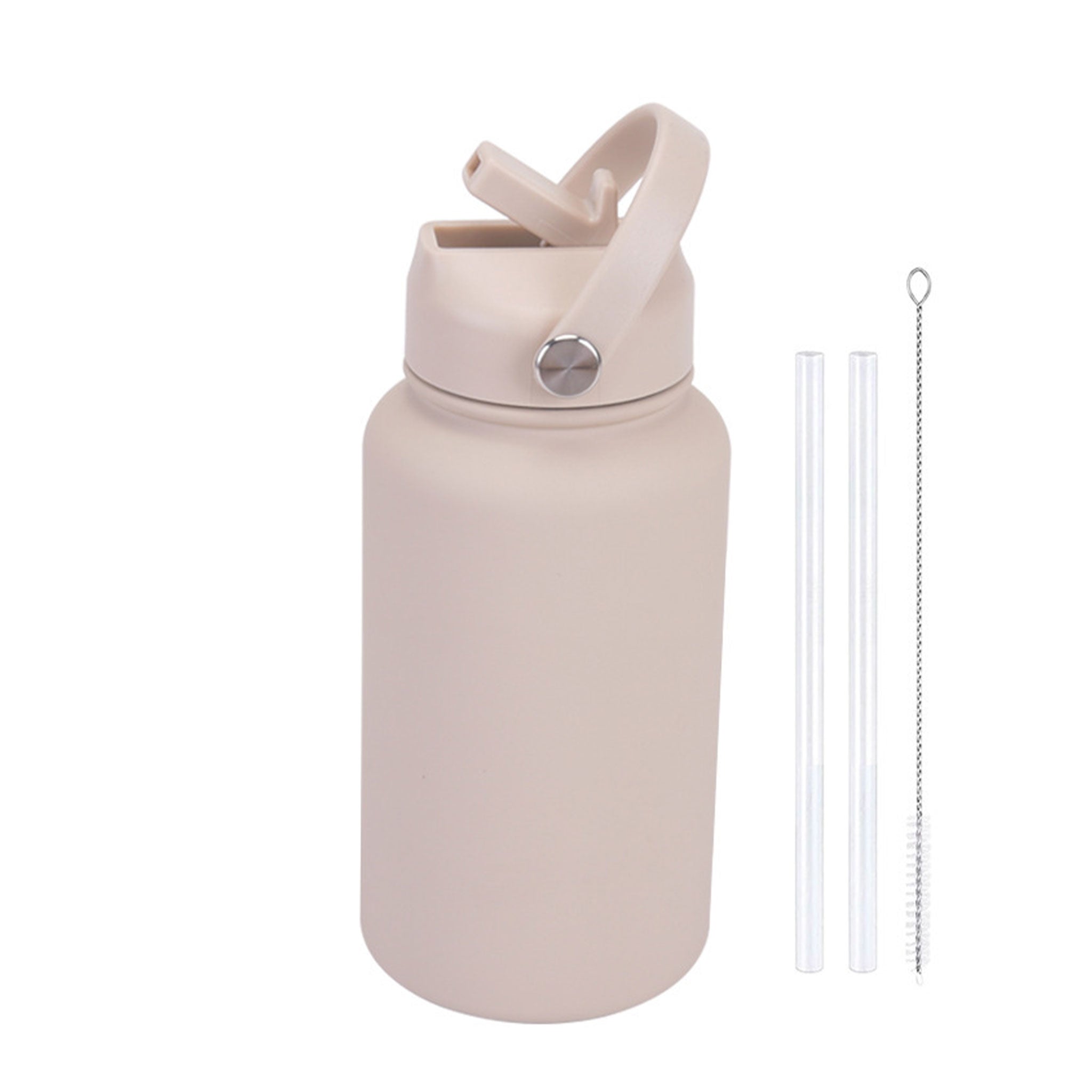Fashion Rubber Paint Space Thermos Bottle