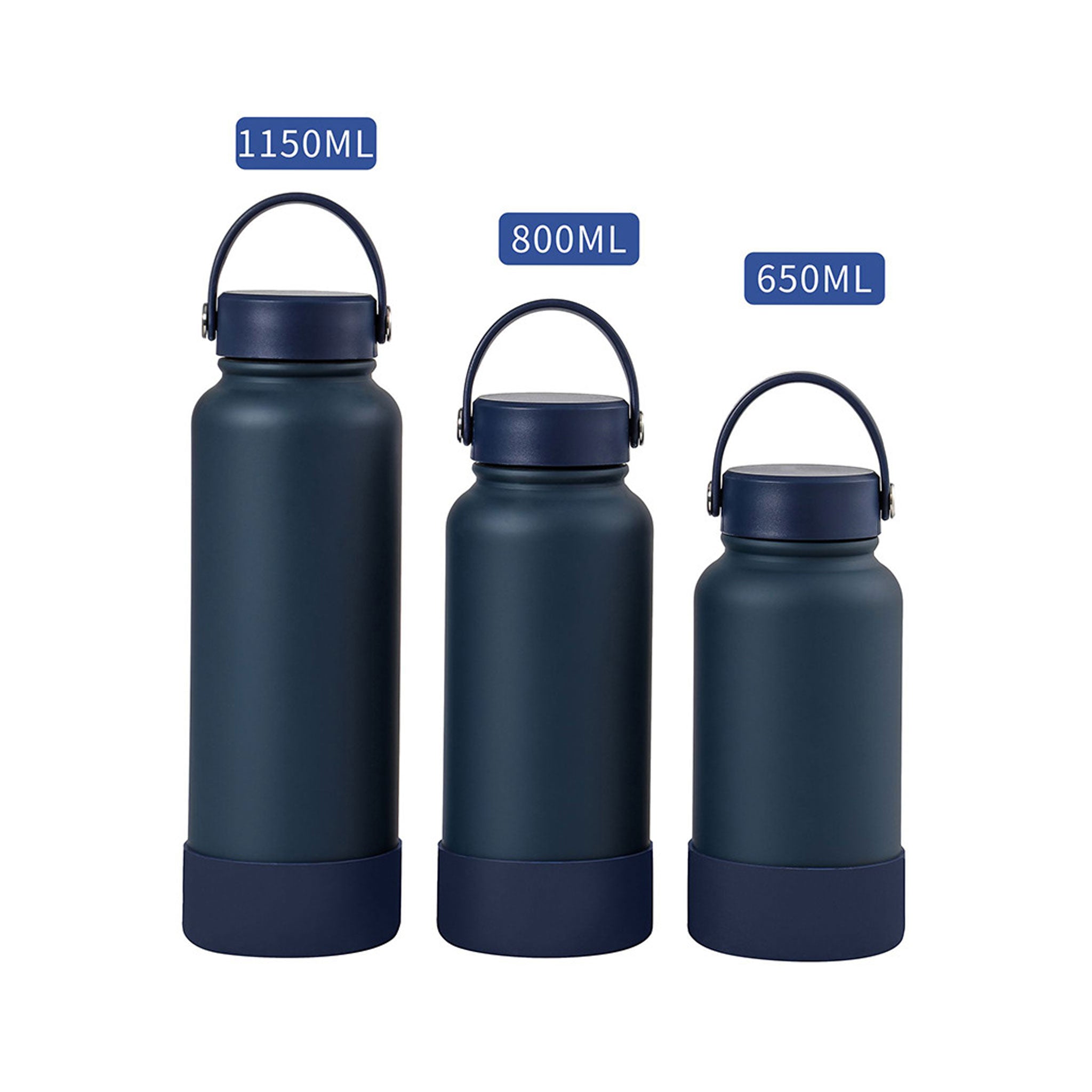 Fashion Rubber Paint Space Thermos Bottle