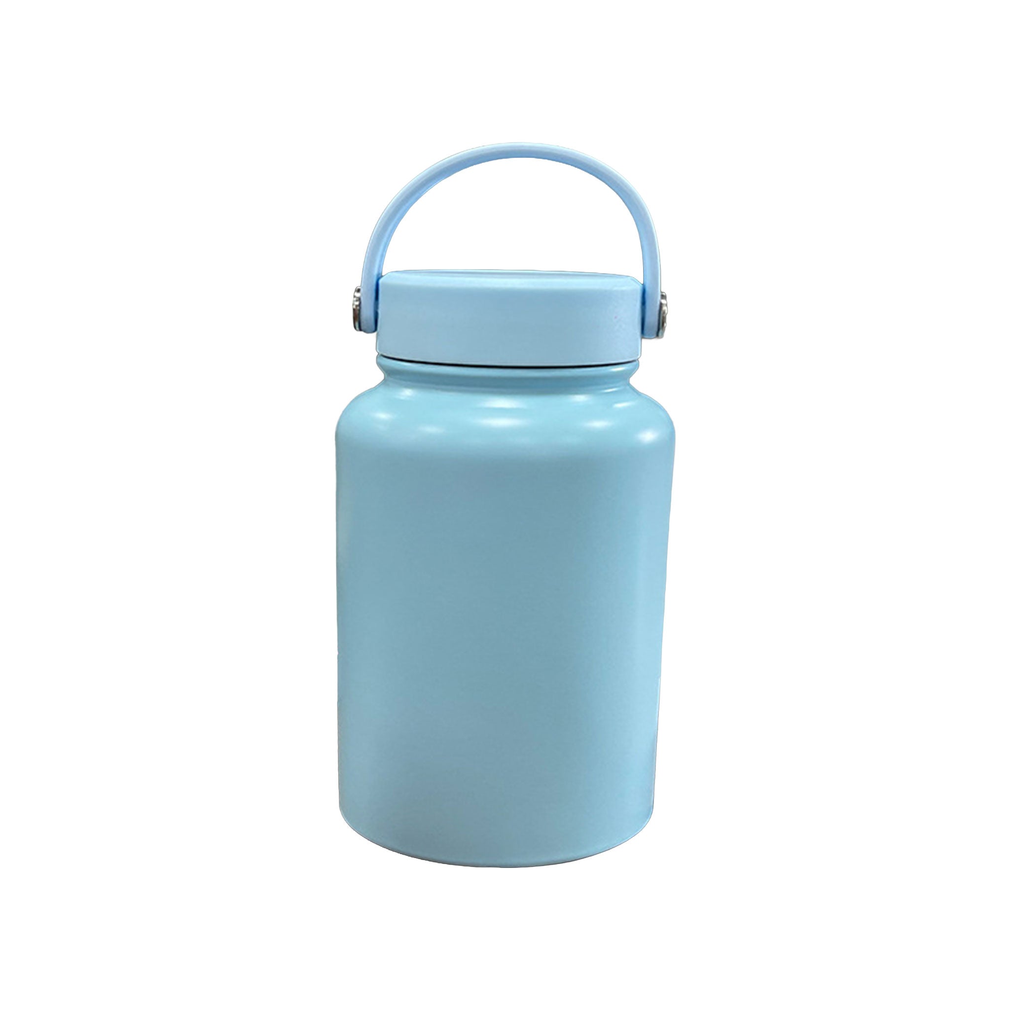 Fashion Rubber Paint Space Thermos Bottle