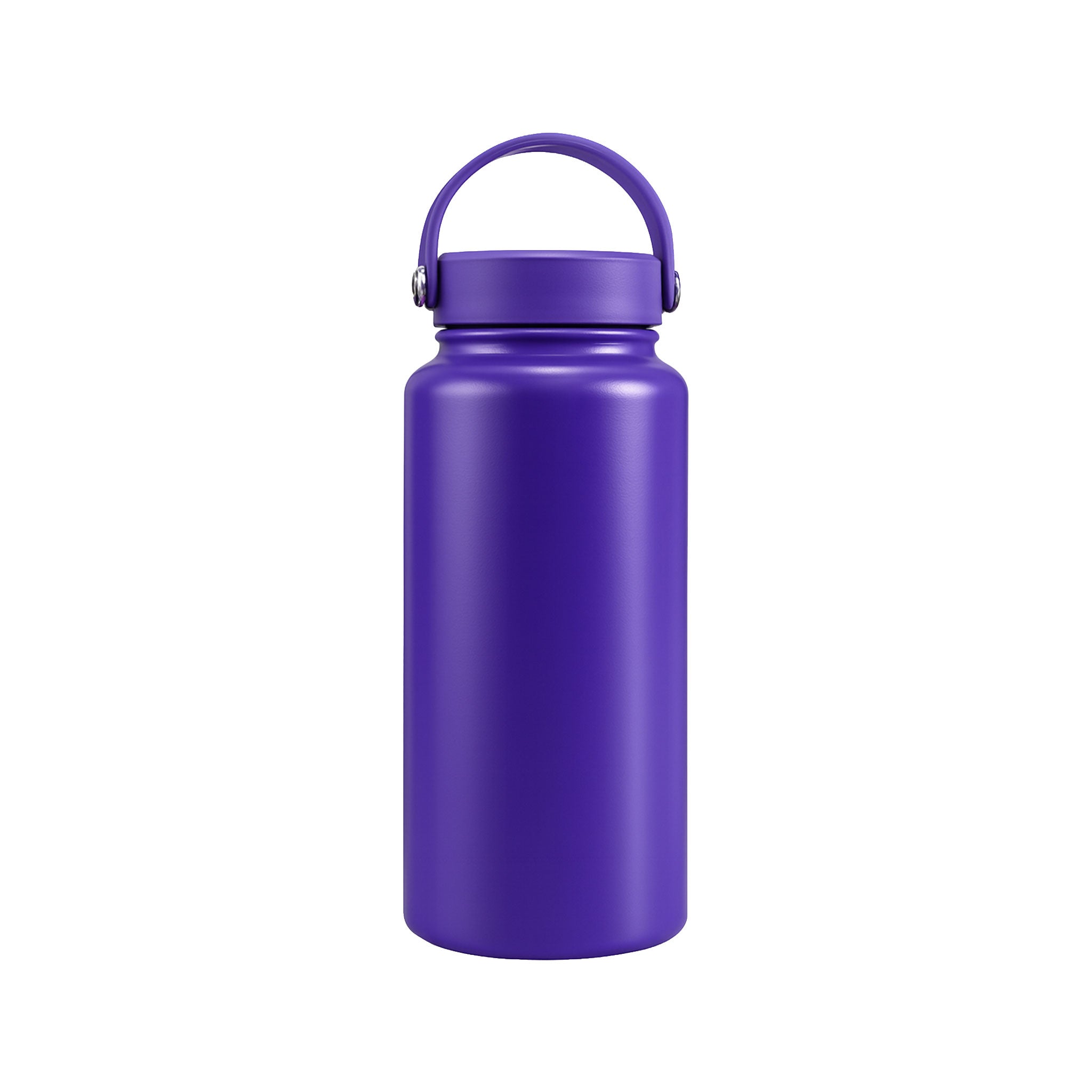 Fashion Rubber Paint Space Thermos Bottle