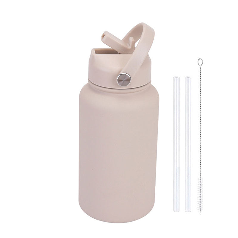 Fashion Rubber Paint Space Thermos Bottle