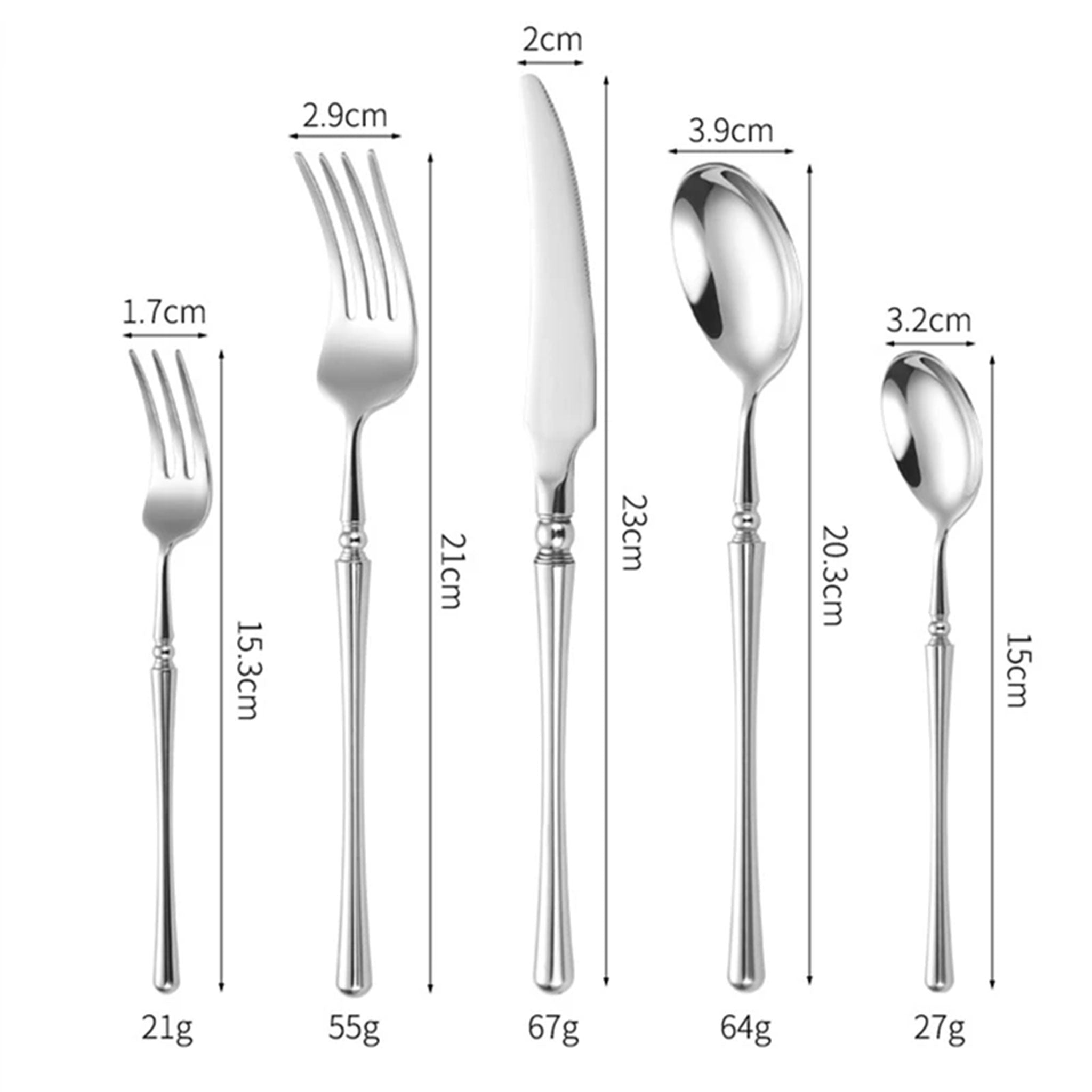 Fashion Stainless Steel Flatware Set