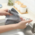 Fish Scale Microfiber Cleaning Cloth Magic Glass Window Wipes Polishing Towels Kitchen Oil-proof Dishcloths Washing Rags Cloths wiktra