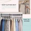 Folding Pants Storage Multifunctional Hanger for Pant Rack Hanger Clothes Organizer Hangers Save Wardrobe Space Bedroom Closets wiktra