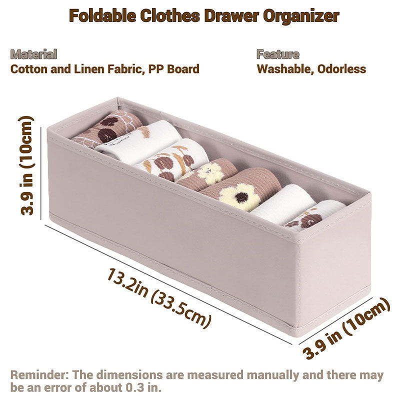 Folding Underwear & Socks Organizer Box