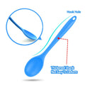 For Better Life 1Pc Soft Silicone Spoon Stirring  Long Handle Tableware Cooking Utensils Ladle Kitchen Accessories wiktra