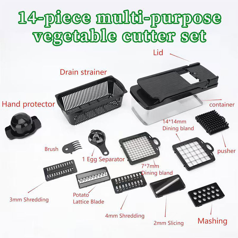 Fourth-Generation Multifunctional Vegetable Cutter